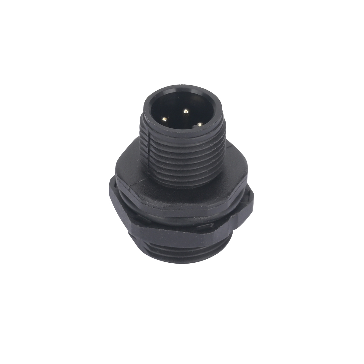 Conector de plástico M12