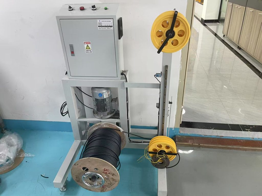 Automatic wire laying rack