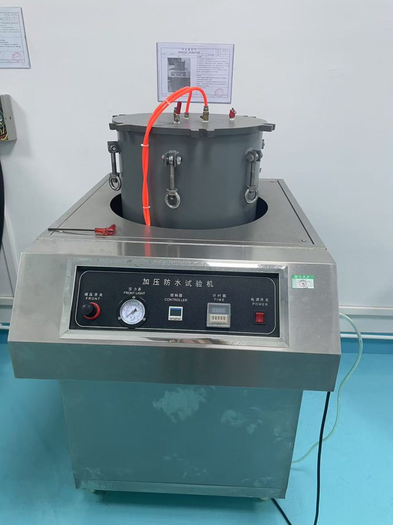 Pressurization mode testing machine