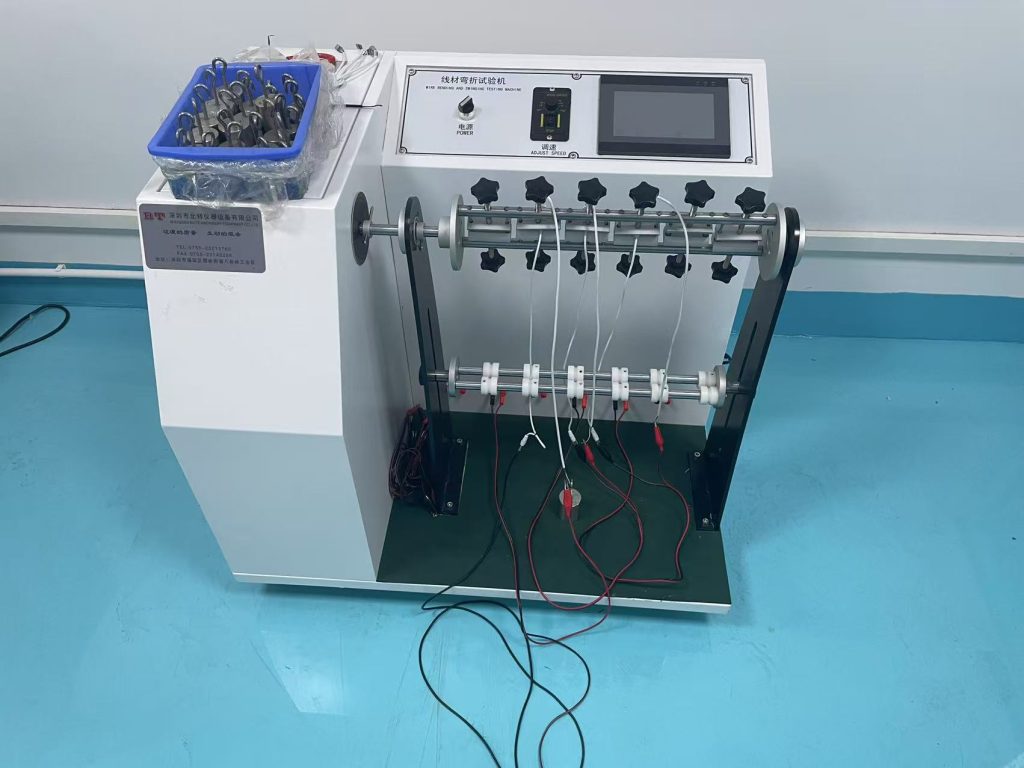 wire bending and swinging testing machine
